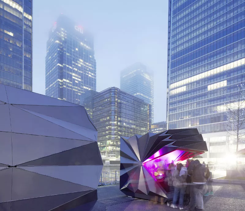 London-based architecture firm Make has re-imagined the kiosk