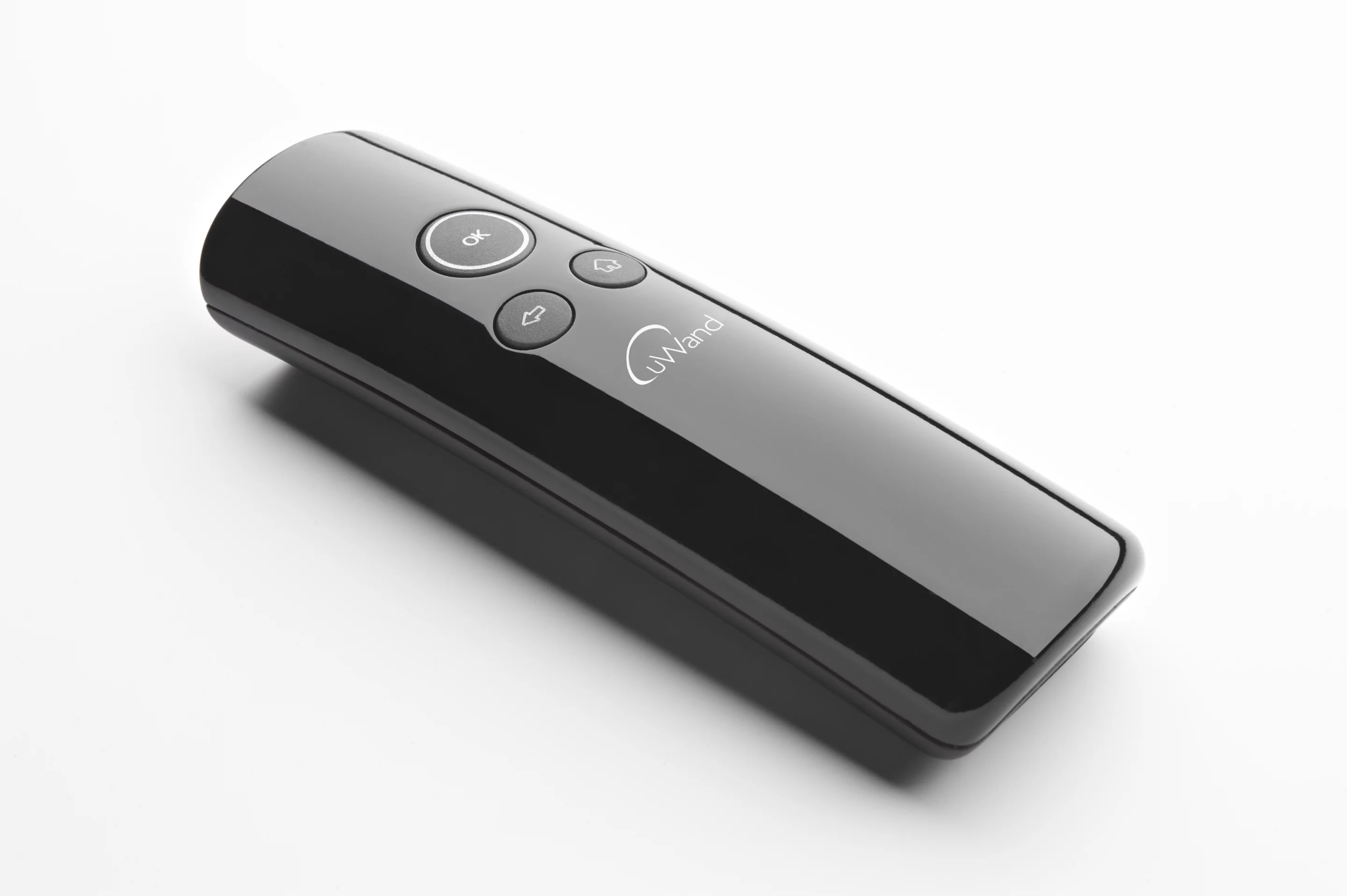 Philips is still finalizing the design, but stated users may only need three buttons to use most of the uWand's features