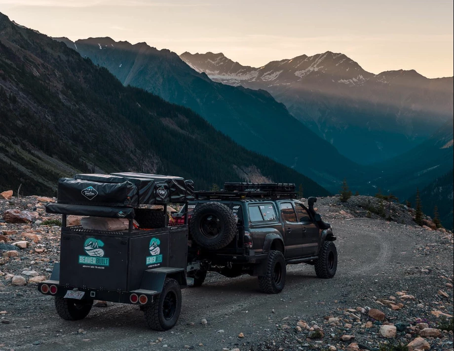 The Beaver Built Wapos trailer is ready to go beyond and find the most scenic spots on the map