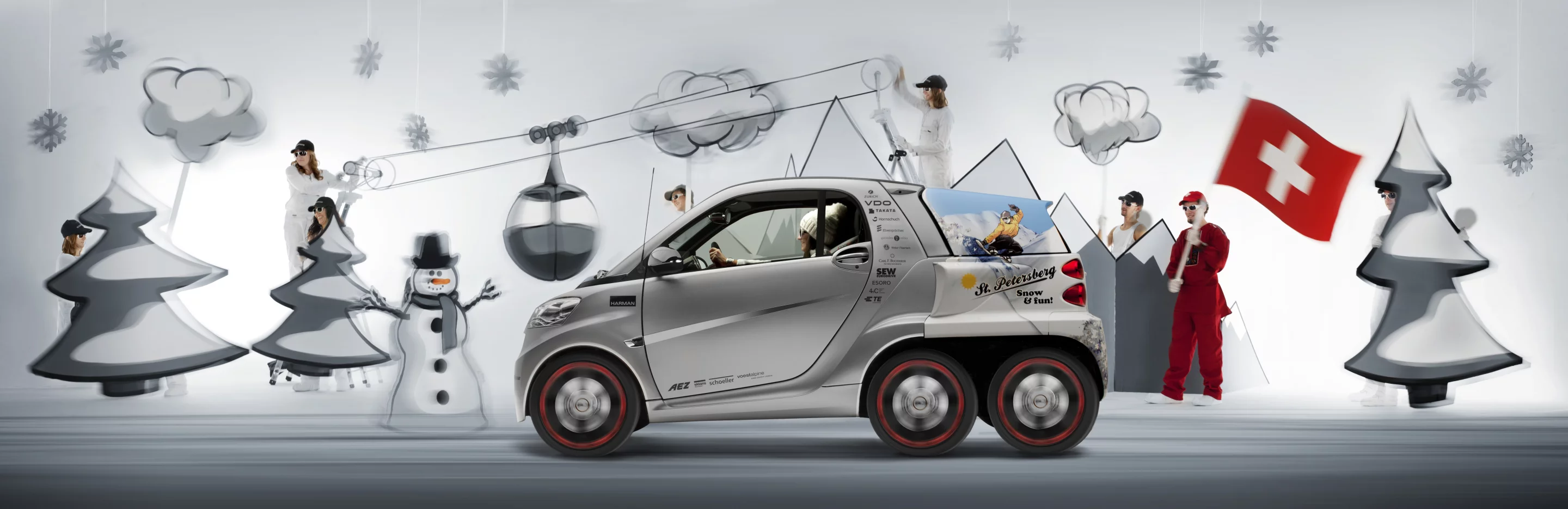 Dock+Go extends an electric car's capability without surplus weight