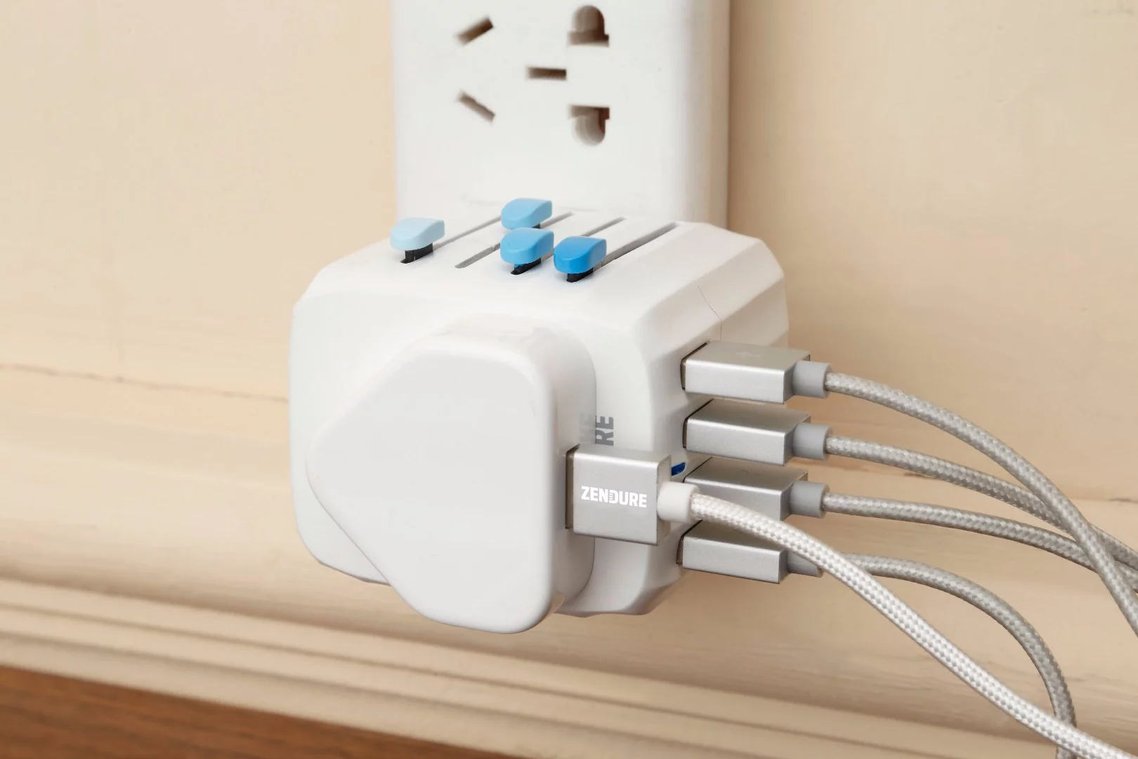 The Zendure Passport has four USB ports, to charge phones, tablets and other devices