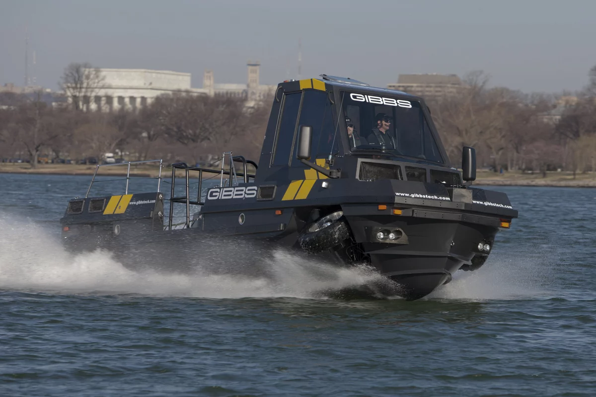 Gibbs Technologies has announced the availability of its Phibian amphibious truck