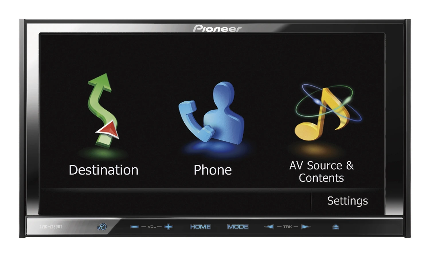 Pioneer AVIC-Z130BT in-car navigation system