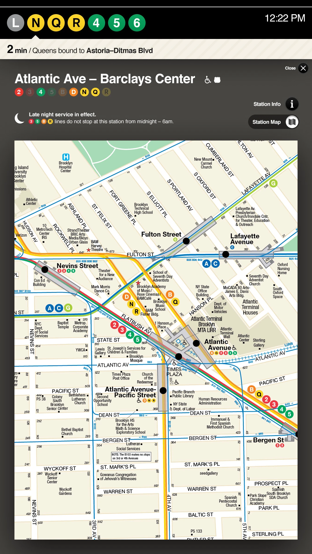 The new "On The Go!" touch screens will display all sorts of useful information for commuters, including train arrival countdowns, outage notices, neighborhood maps, and special alerts if needed