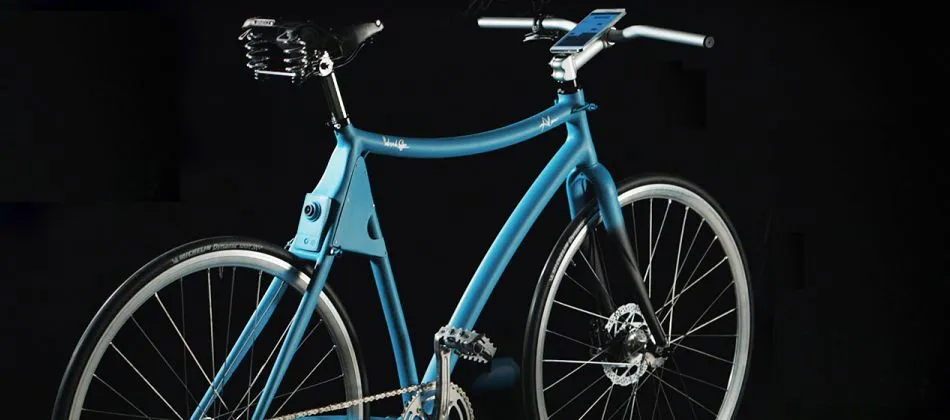 The Samsung Smart Bike uses a smartphone – and an Arduino module – as its brains