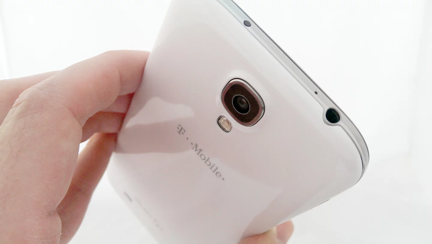 The GS4's rear camera shoots in 13MP