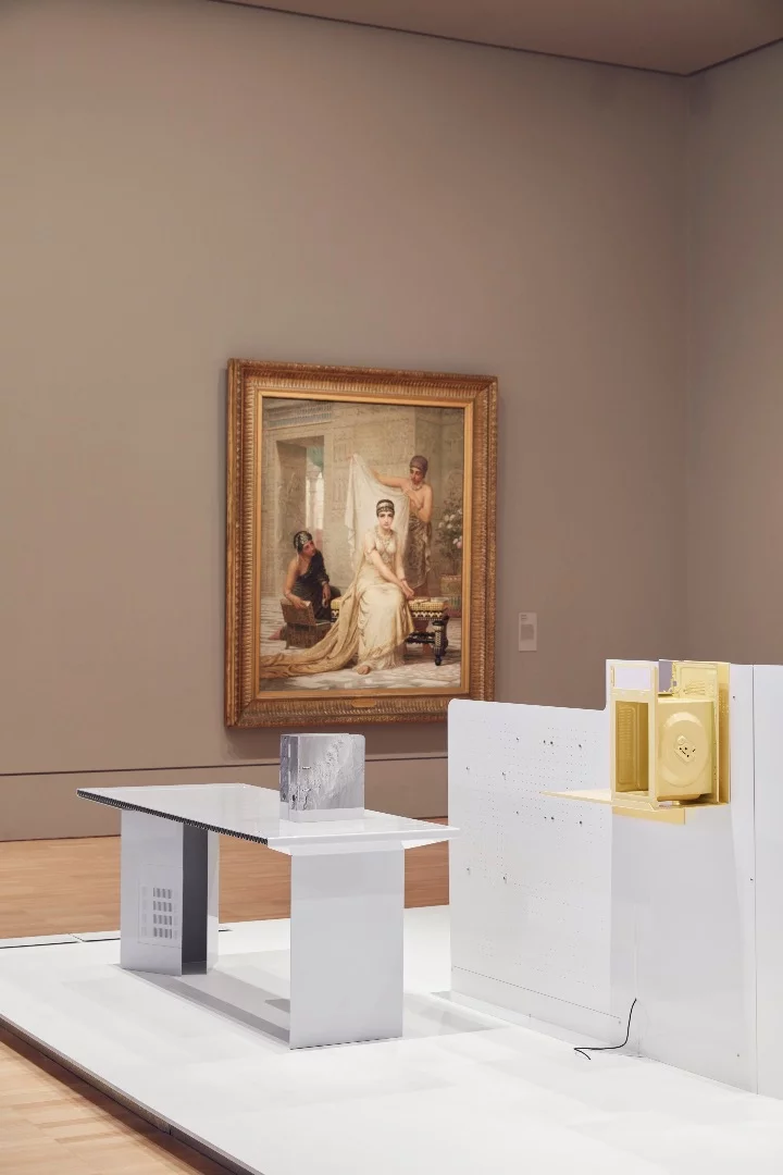 Installation view of formaFantasma’s Ore Streams 2017, on display in the NGV Triennial at the National Gallery of Victoria, Melbourne