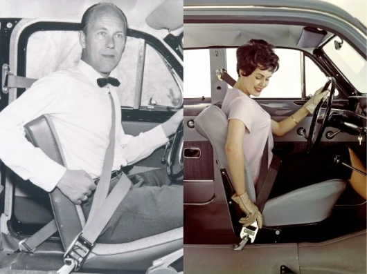 Volvo 3-point seat belt