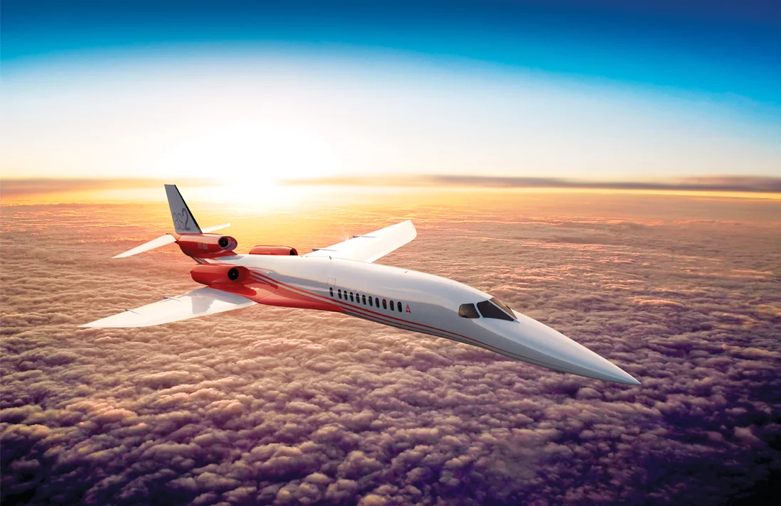 The Aerion AS2 will now use a set of three smaller jet engines for quieter running, improved take-off performance, and longer range
