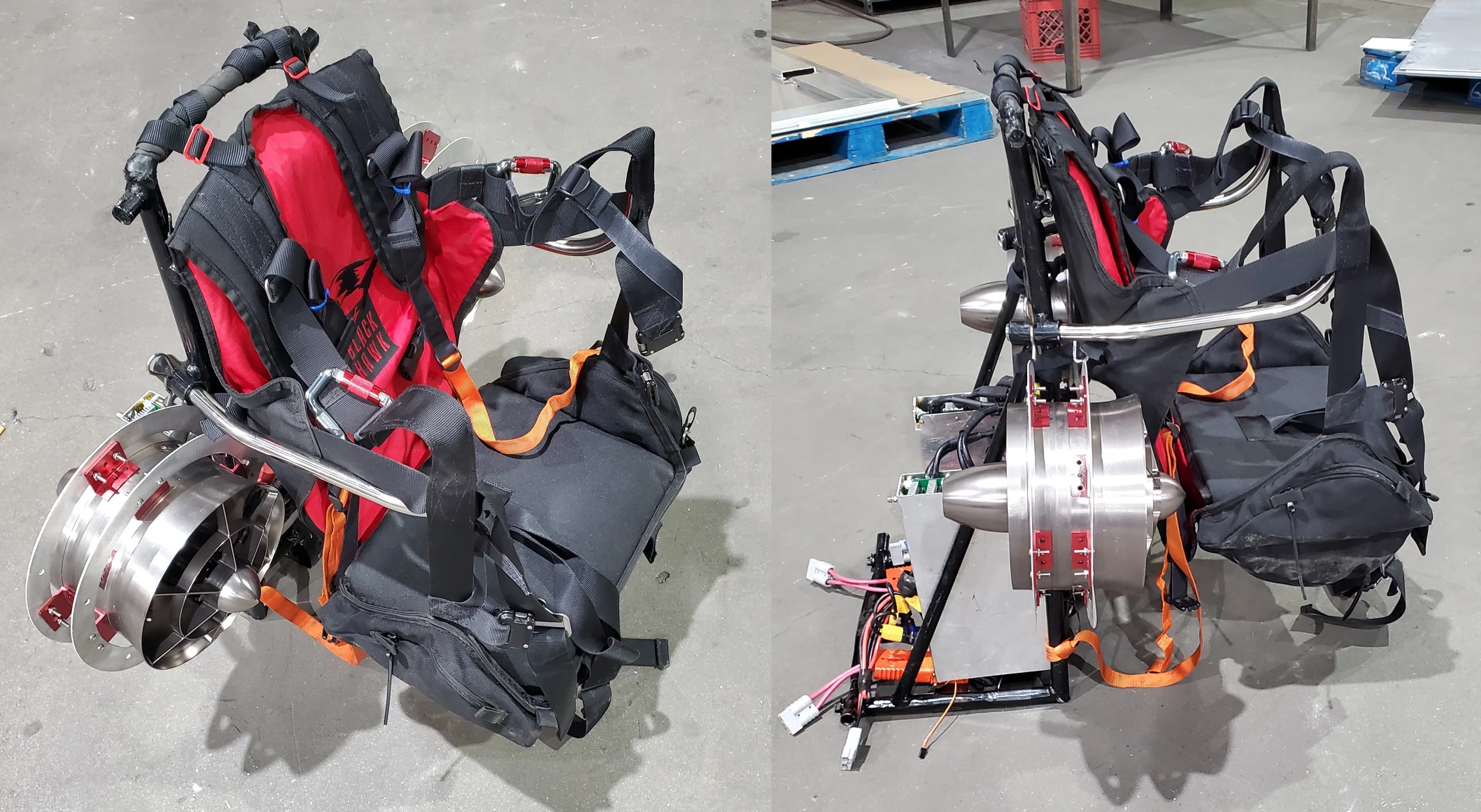 A lightweight and compact paramotor that fits in a car with zero breakdown