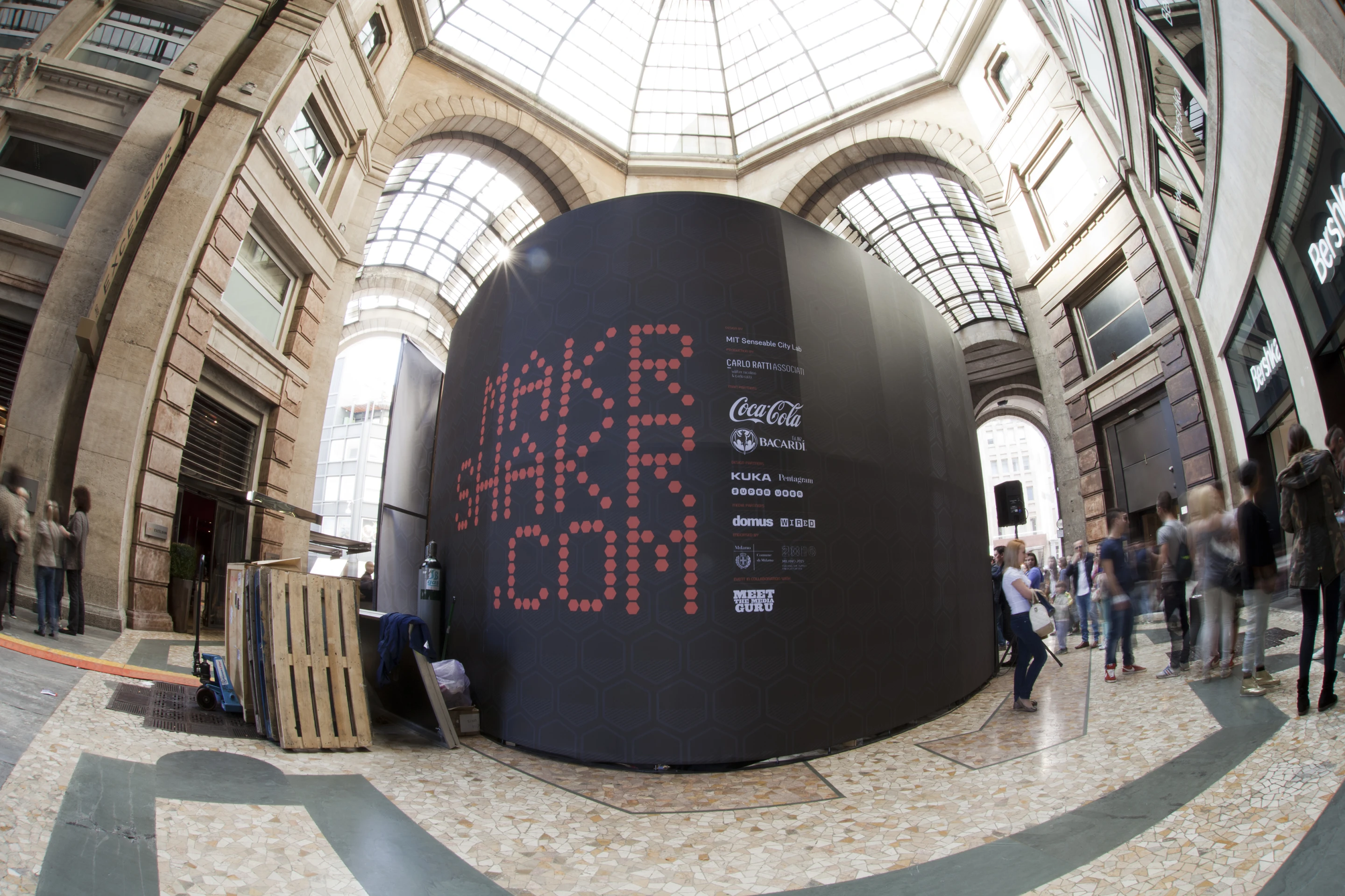 The Makr Shakr display at Goolge I/O
