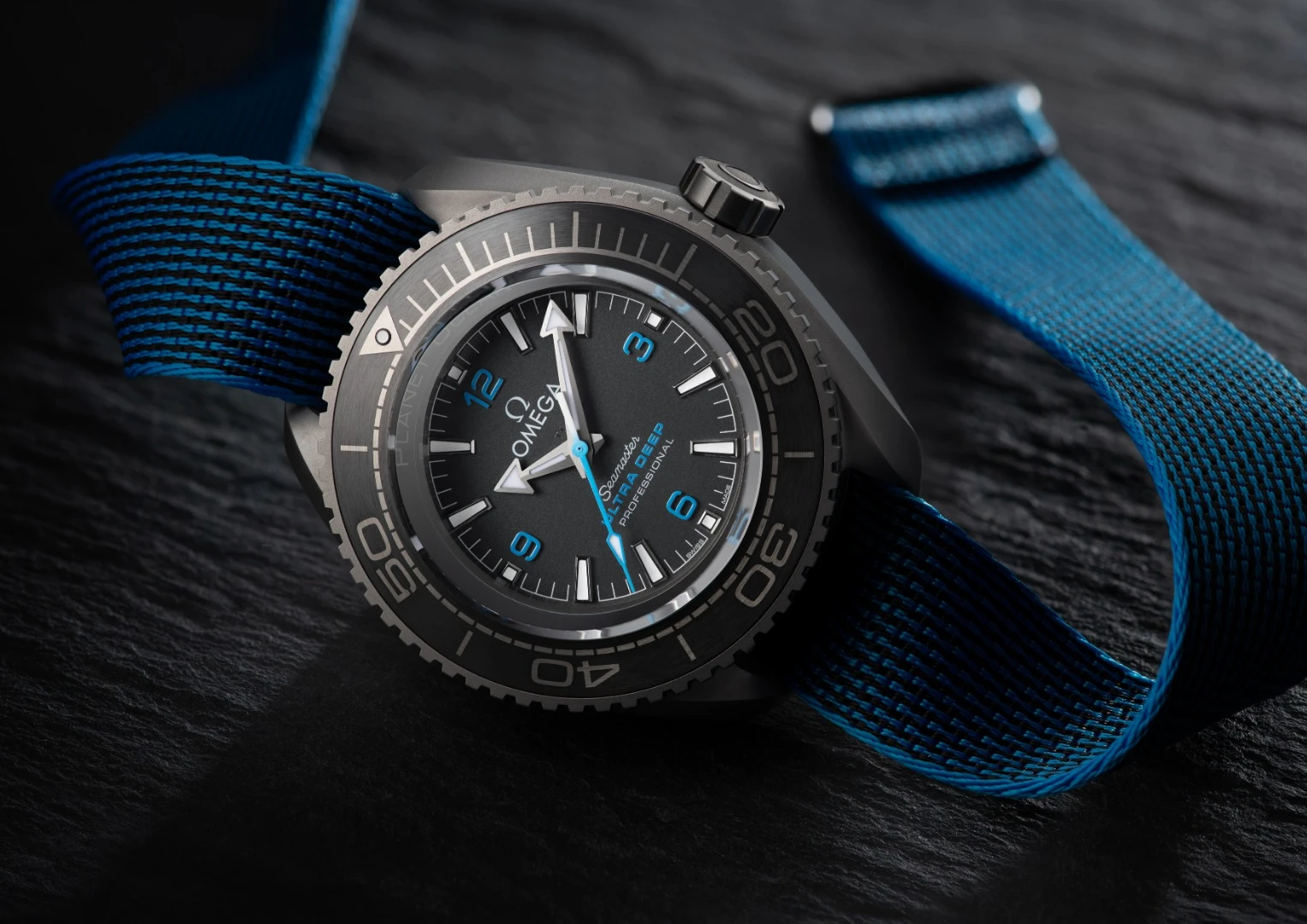 The Omega Seamaster Planet Ocean Ultra Deep Professional was made to be as slim as possible