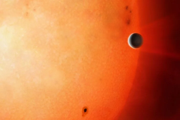 An exoplanet smaller than Neptune with its own atmosphere has been discovered in a Neptunian Desert