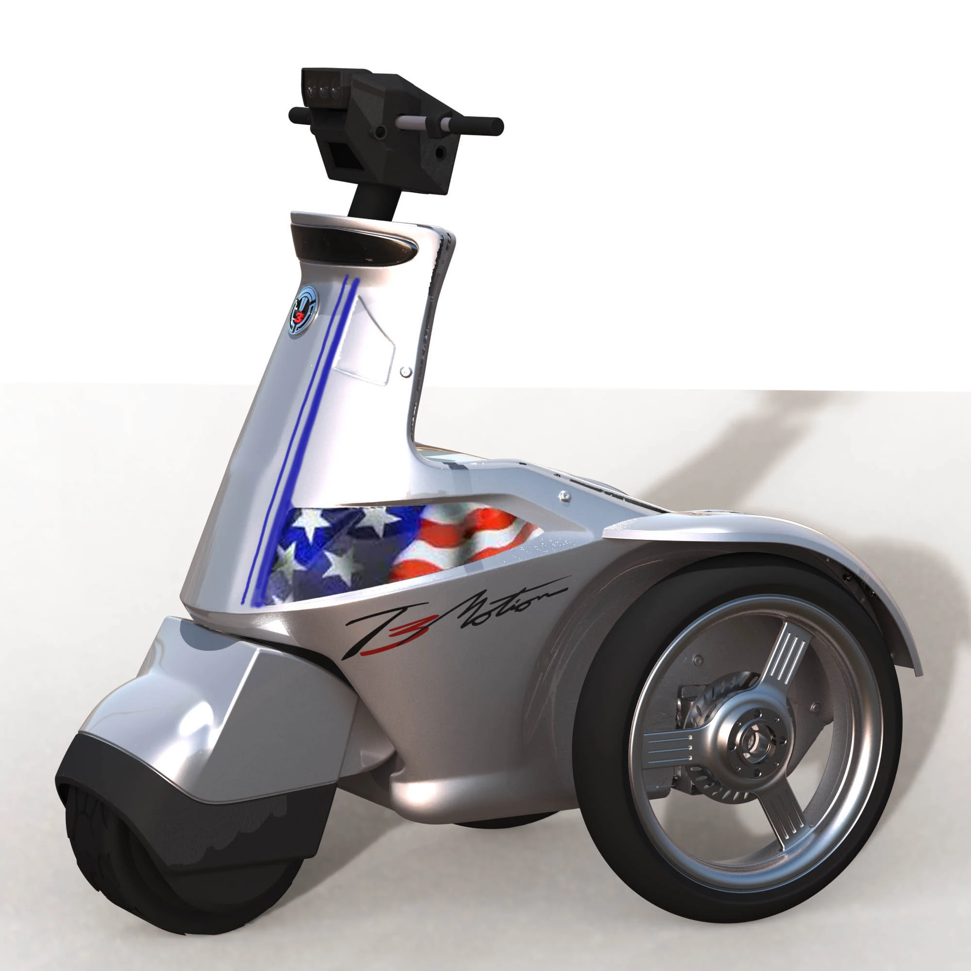 The new T3 Power Sport with custom American Flag paint job