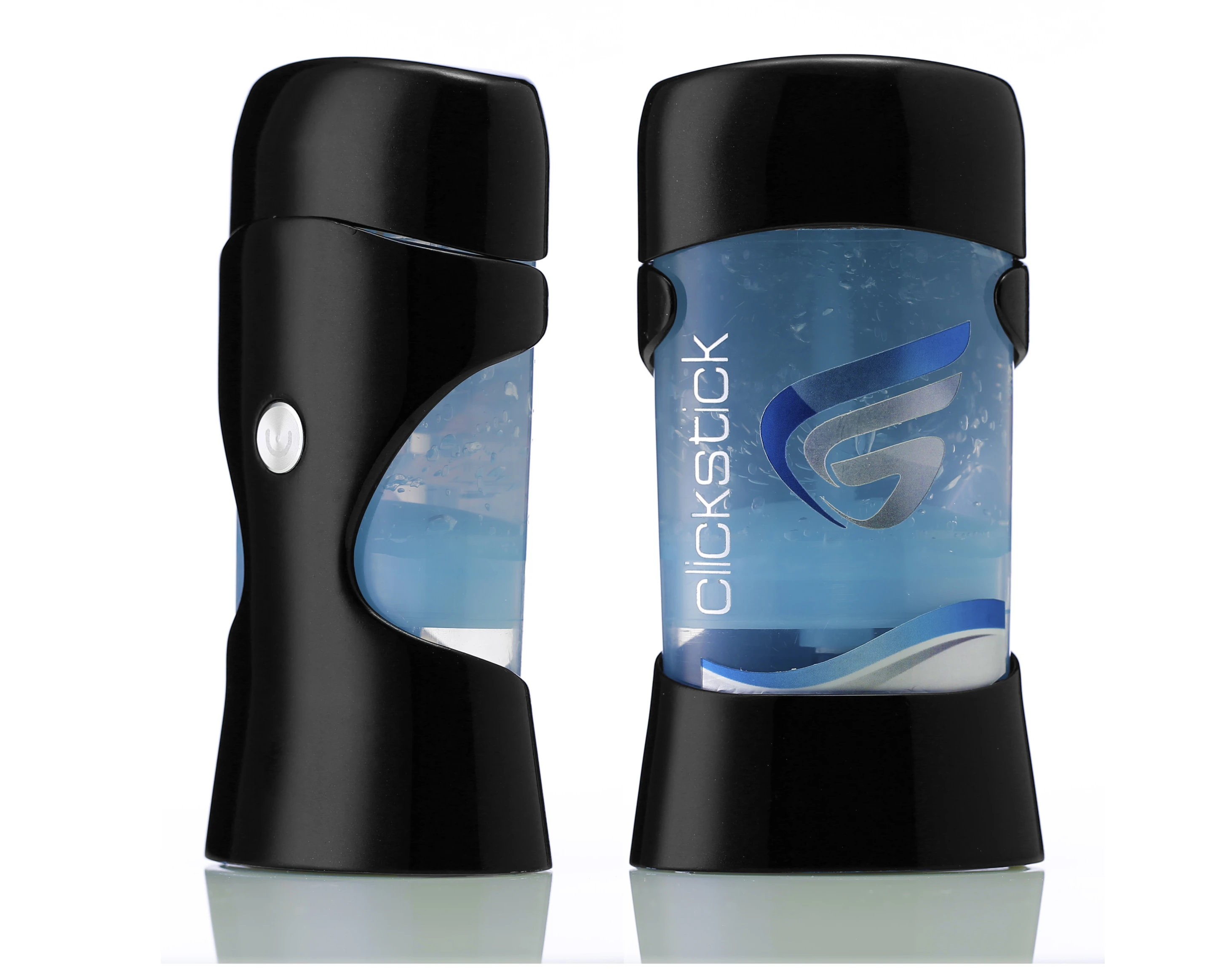 When the dispenser runs dry, you fill it up again with pouches of your preferred deodorant or, at a reduced price, ClickStick's own