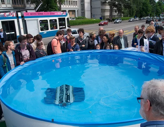 The robot was first revealed to the public last May