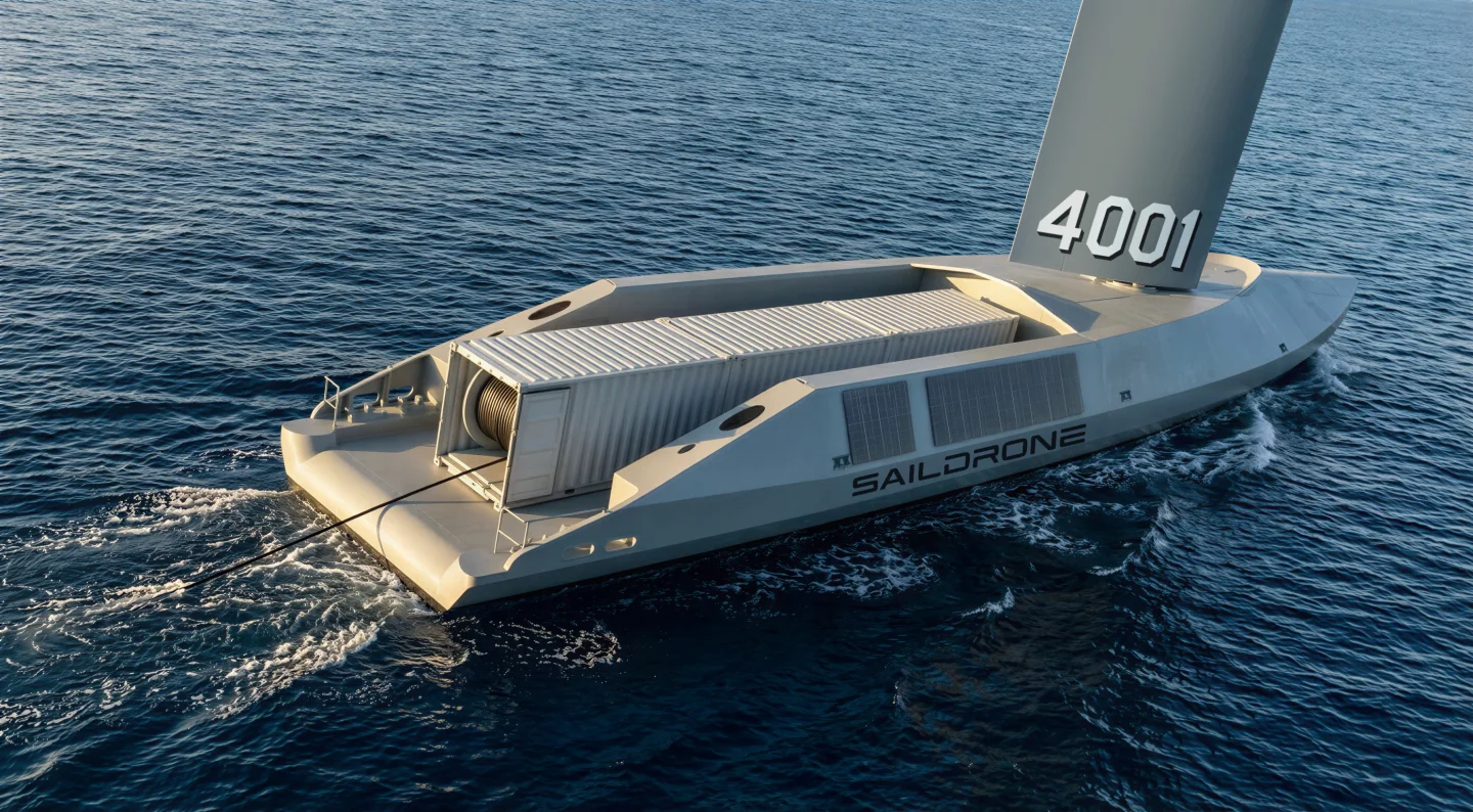 Saildrone Components Saildrone Unveils Spectre: High-Endurance ASW and Strike USV