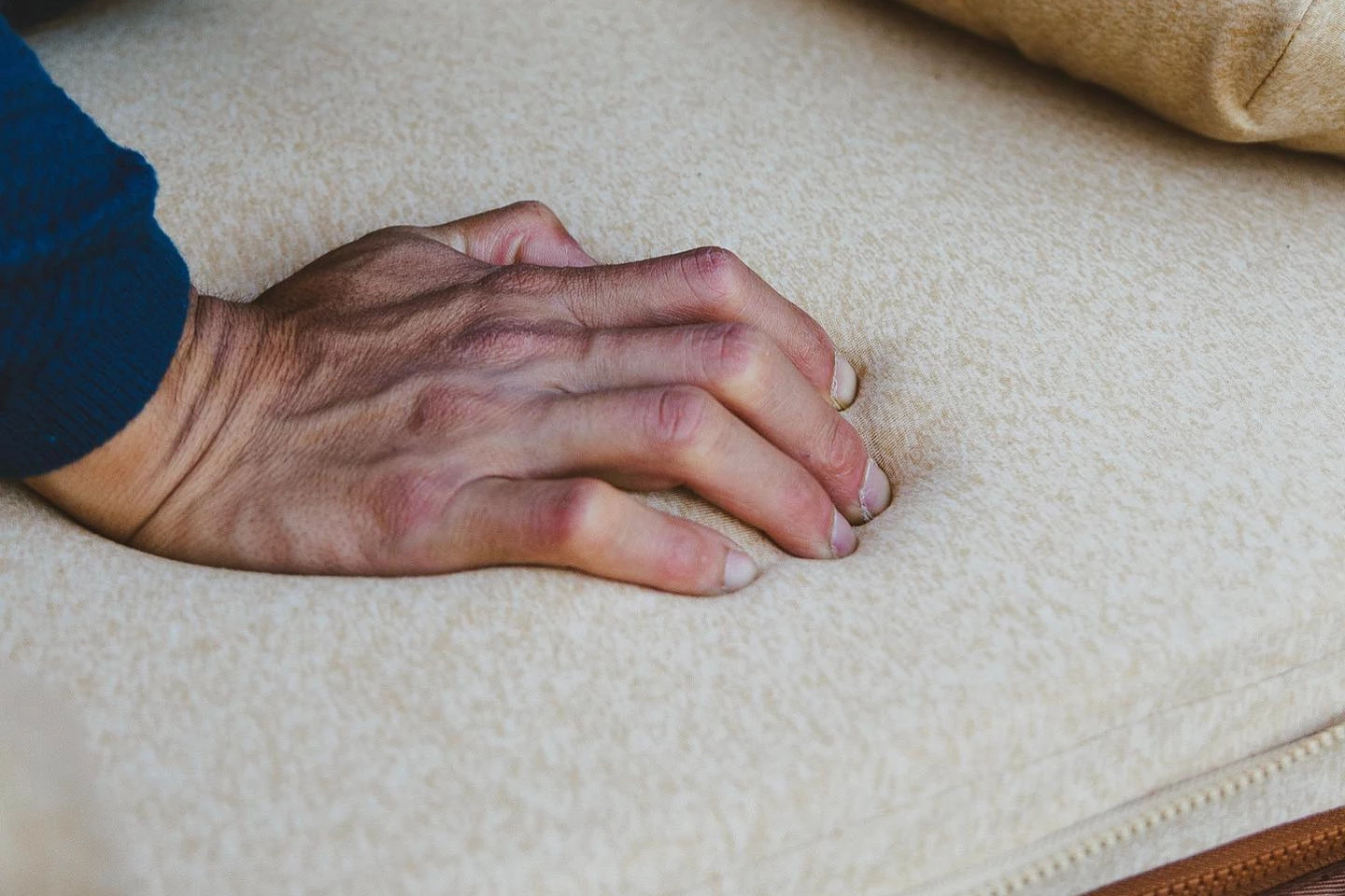 The memory foam top pad can be left at home, if users wish to pack lighter