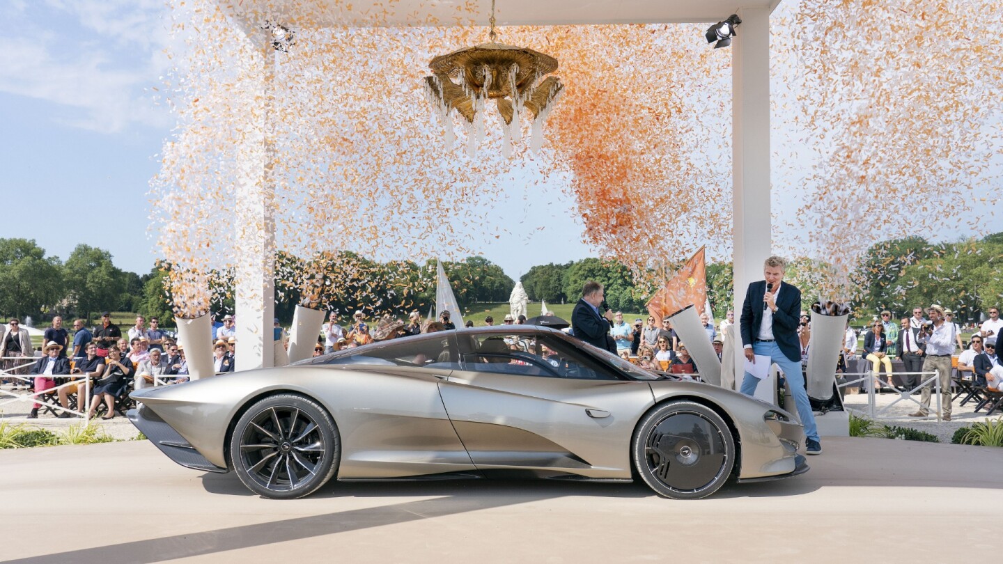 The McLaren Speedtail takes out "Best in Show" at the 2019 Chantilly Arts & Elegance Richard Mille