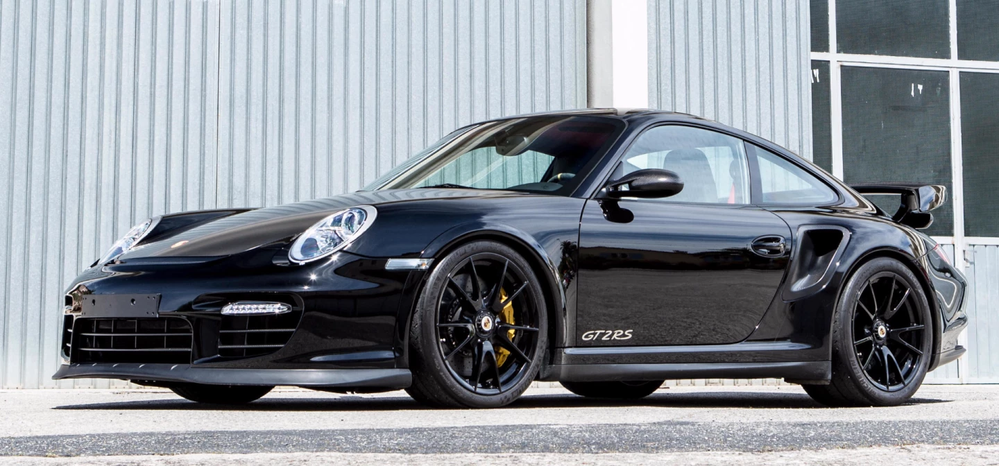 Porsche's GT2 cars are named after the FIA GT2 production sports car racing category for which they have been built for the last 24 years. this 414 hp 2010 model fetched more than expected at £320,700. Auction description