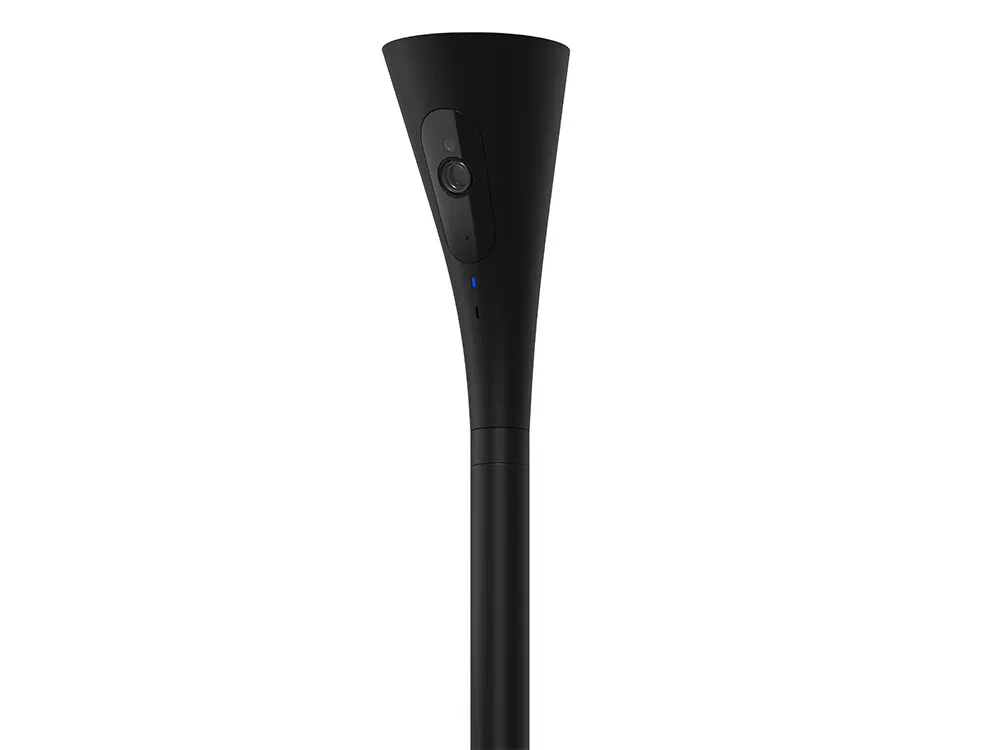 The Panasonic HomeHawk Floor puts a 1080p home monitoring camera in an ambient floor lamp
