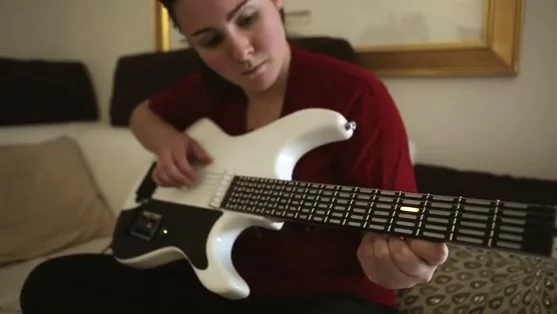 Playing the gTar on Easy mode