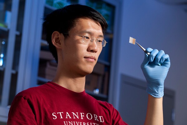 Researchers at the Stanford University have developed a flexible see-through li-ion battery