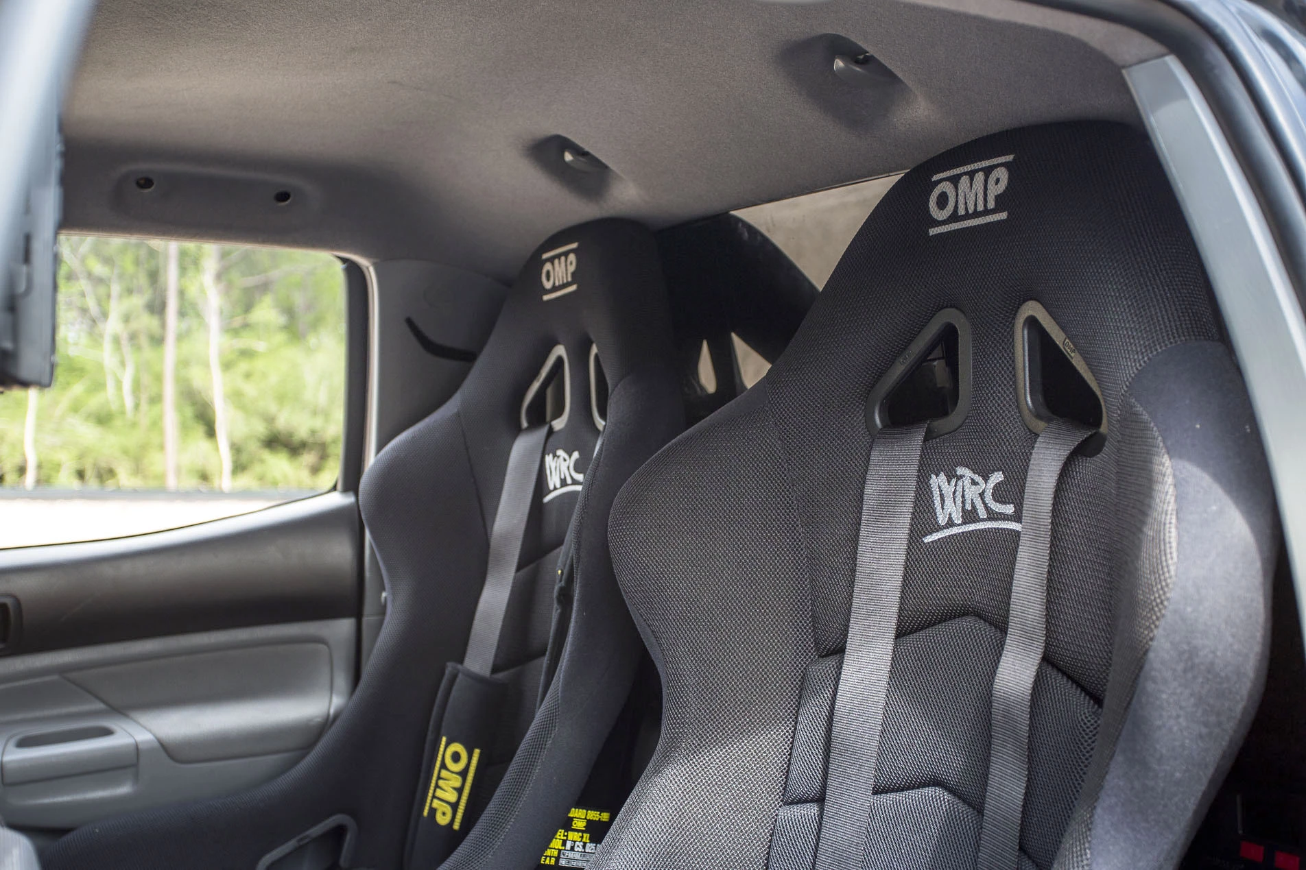 Inside the Toyota Tacoma Polar Expedition