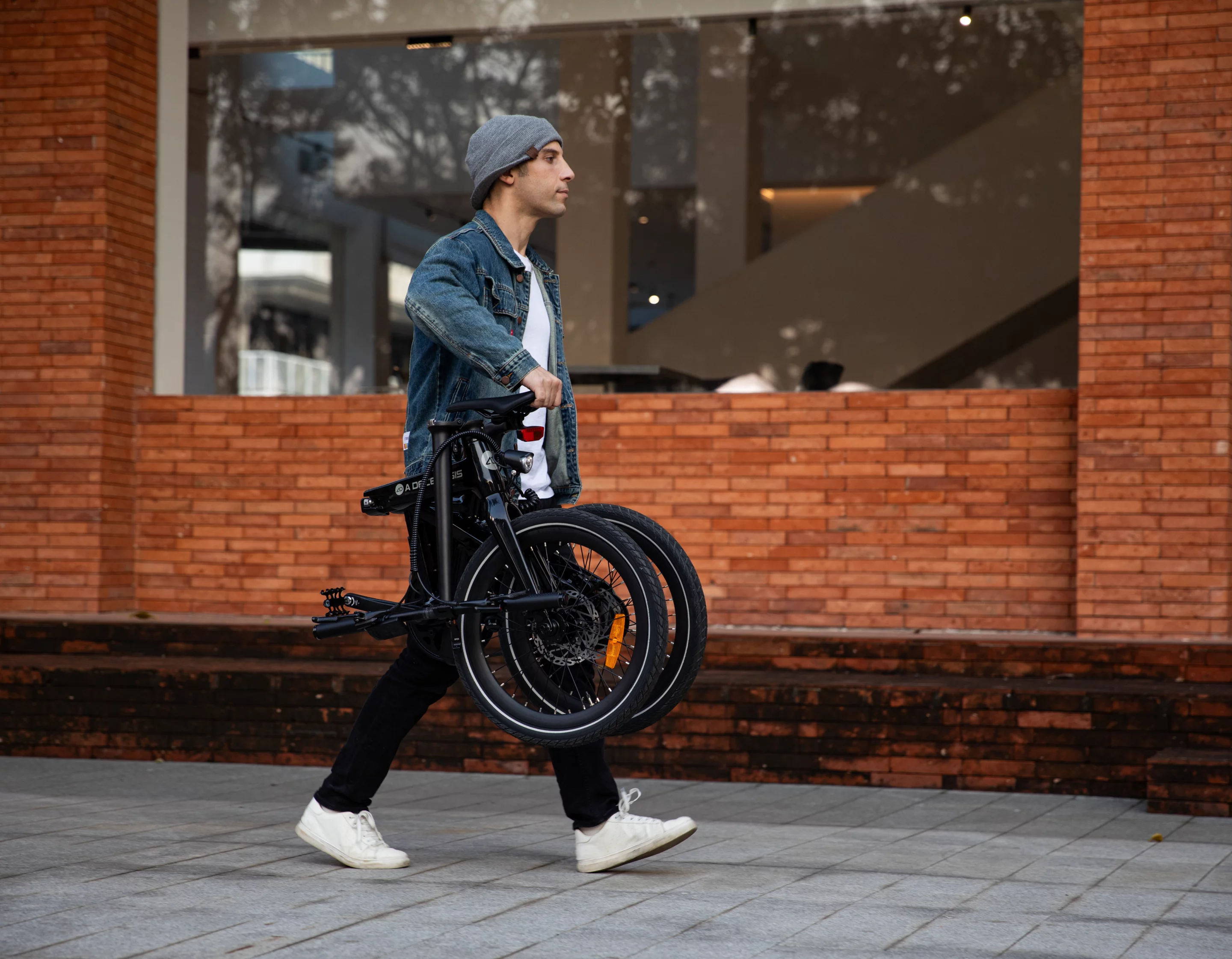 The ADO Air Carbon folding ebike is one of the lightest carbon-framed ebikes we've seen