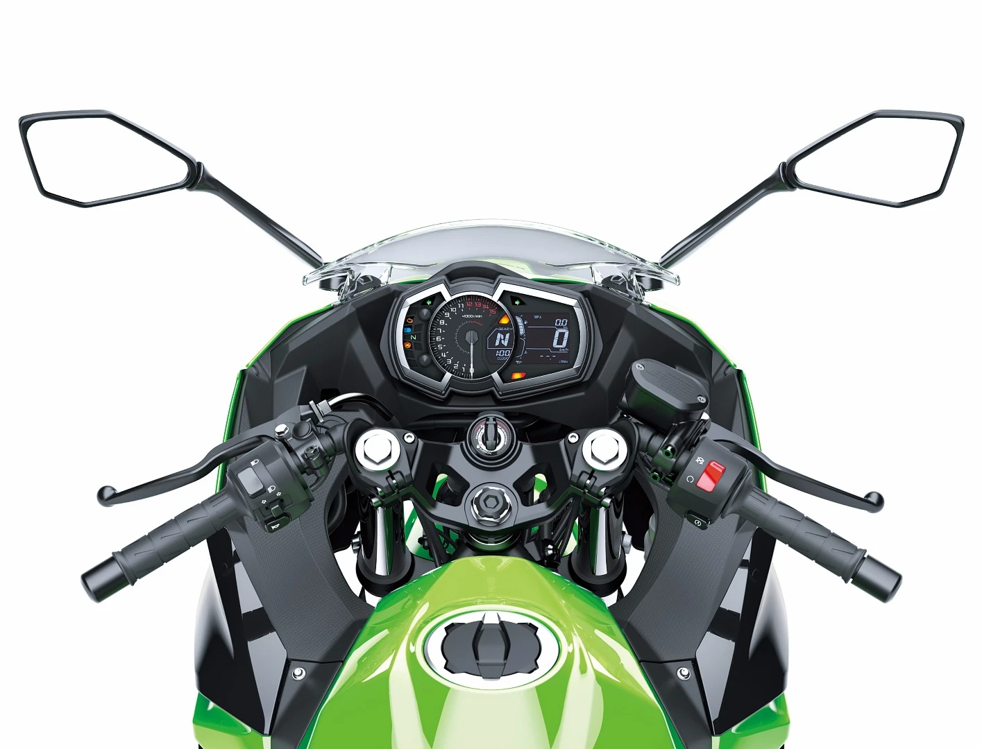 Rider's point of view of the 2018 Kawasaki Ninja 400
