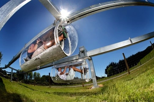 Shweeb human-powered monorail