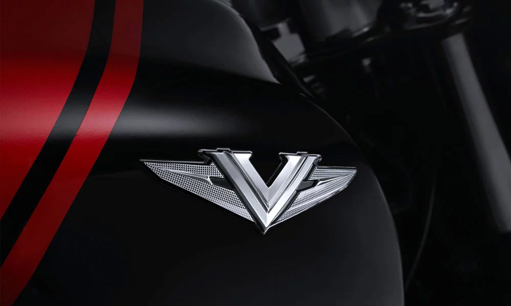 Christening this new bike couldn't have been easier for Bajaj, V stands for Vicrant