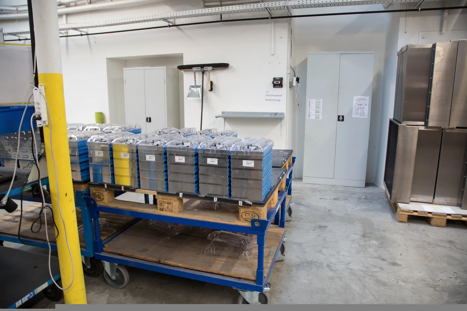 Batteries being put to the test at Kyburz in Switzerland