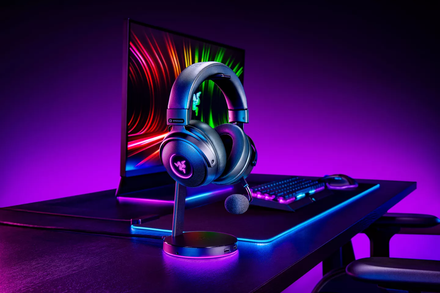 The Kraken V3 Pro headphones are the first in the gaming headset family to go wireless