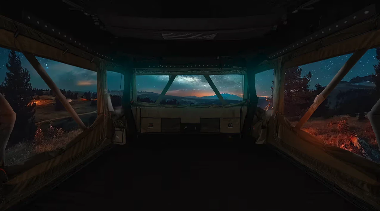 A seriously starry panorama awaits