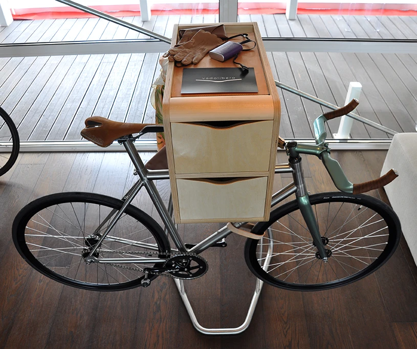Bike Butler is elegant piece of furniture for bike lovers (Photo: Edoardo Campanale/Gizmag)