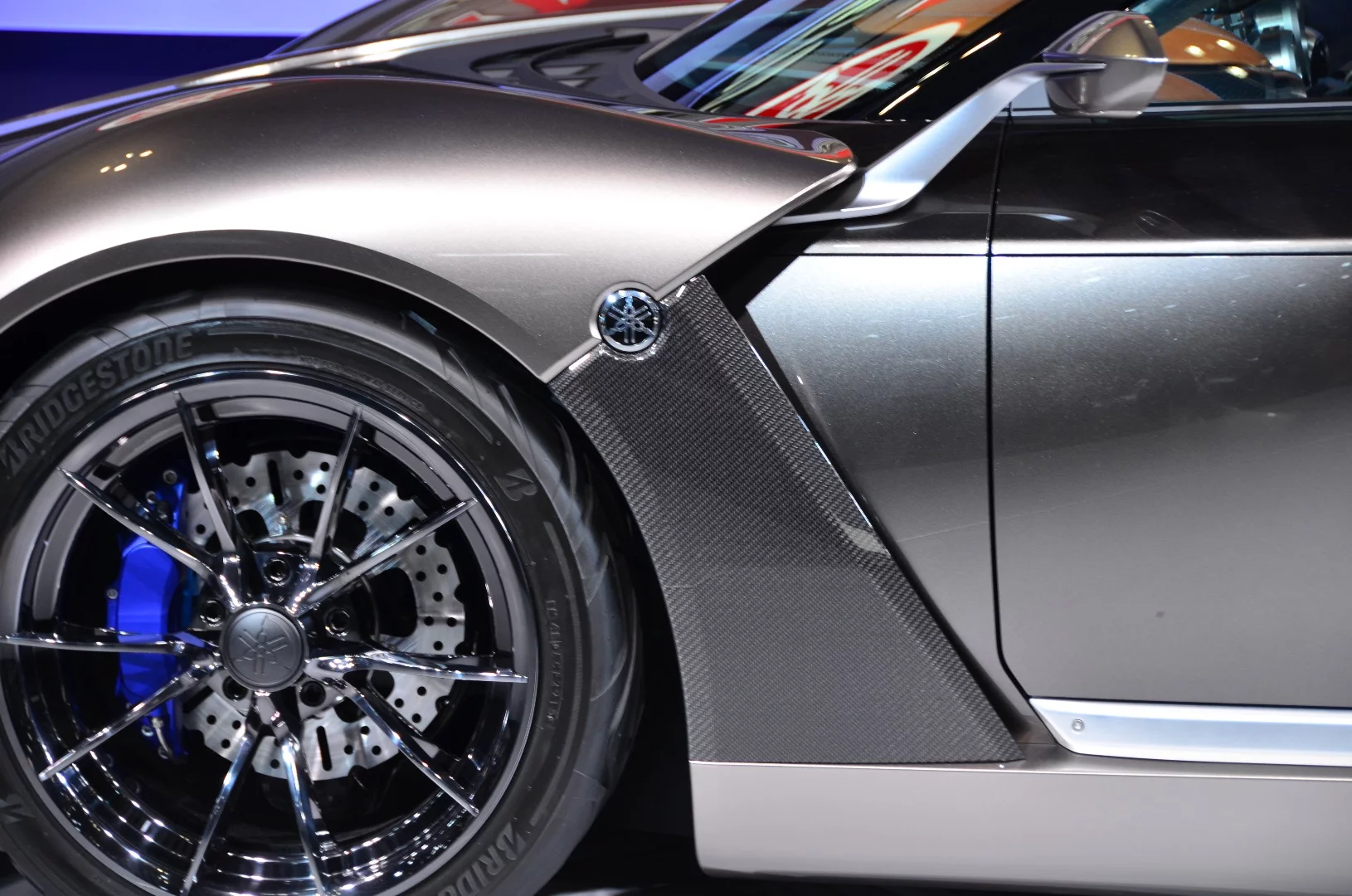 Detail of the Yamaha Sports Ride Concept