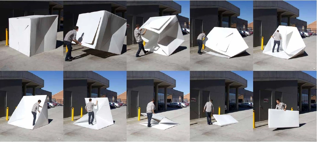 Taking down the Compact Shelter