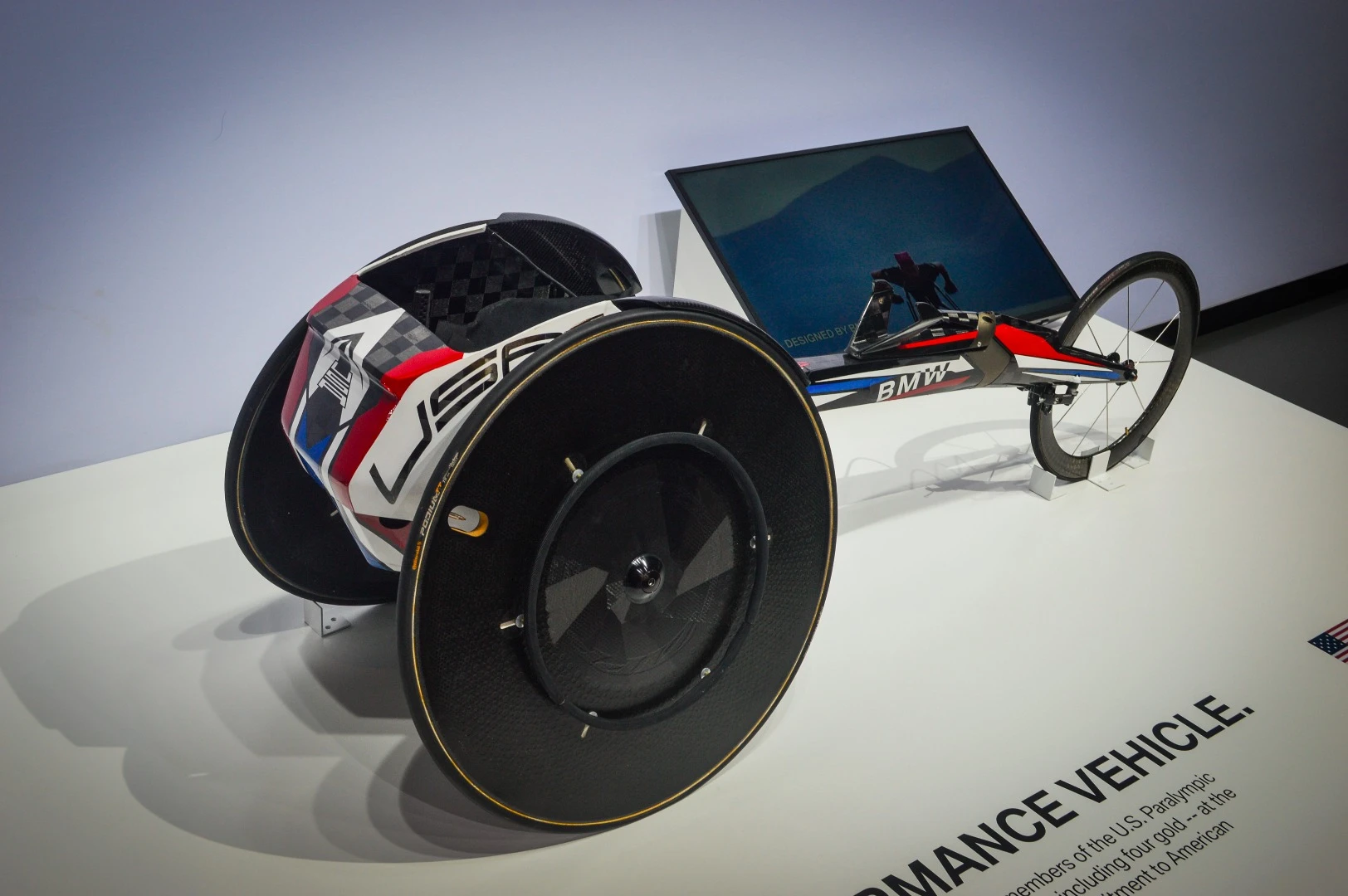 BMW of North America's Paralympic Games racing wheelchair