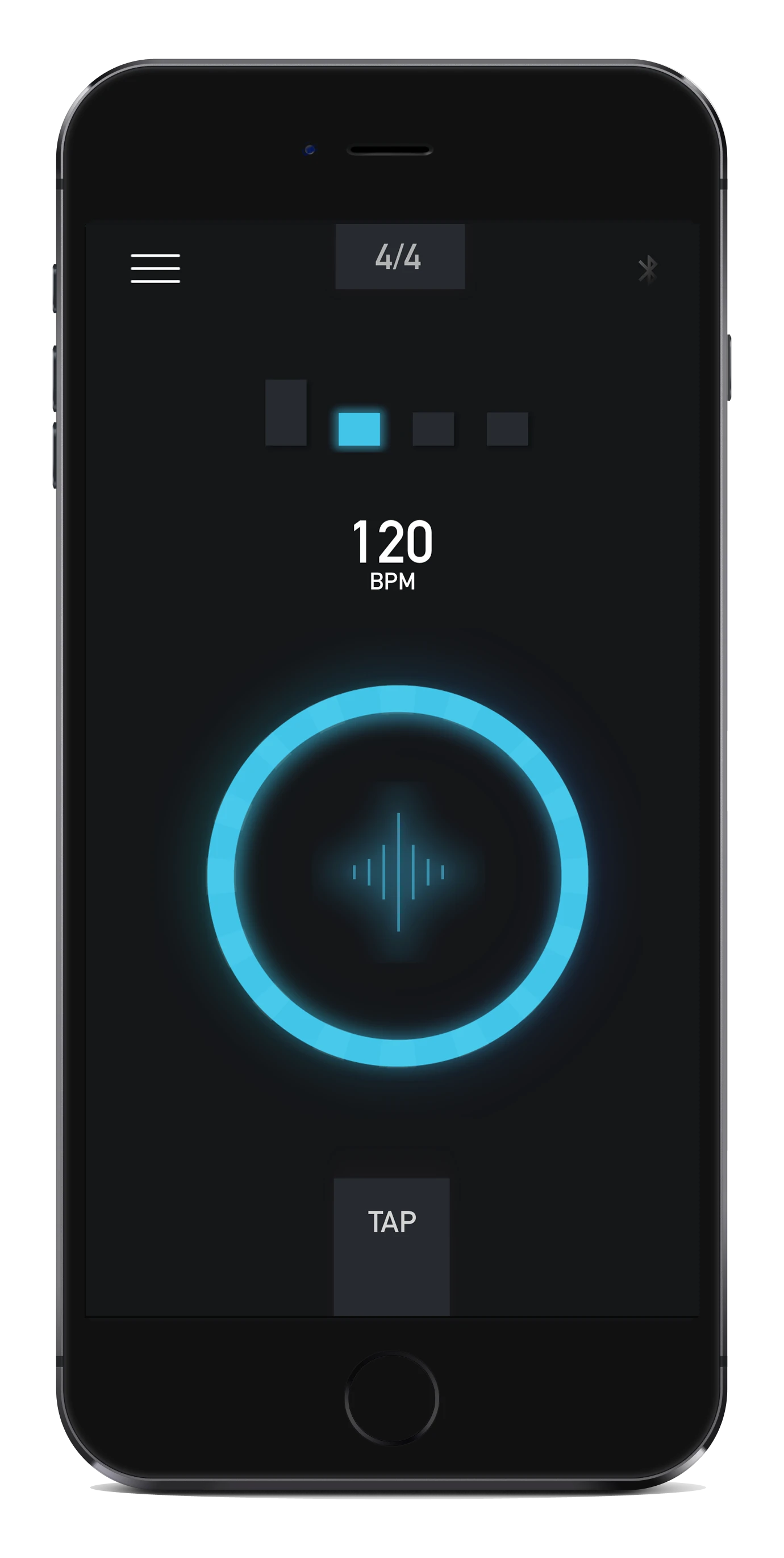 The Soundbrenner Pulse can be programmed with a smatphone app