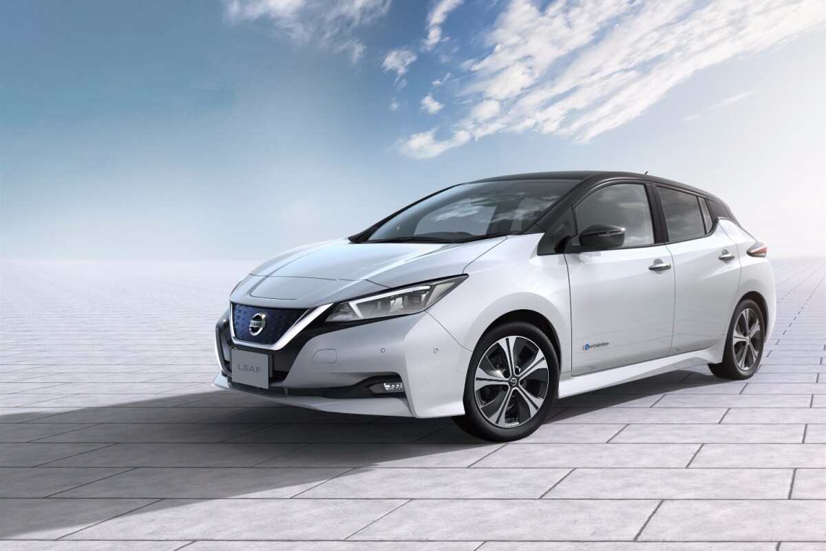 The new Nissan Leaf