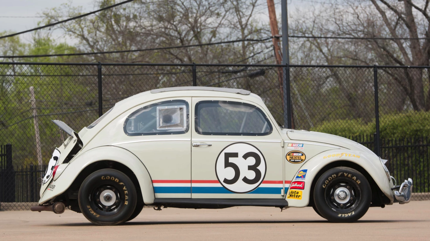 The third most valuable Herbie ever sold, and sixth most valuable Volkswagen Beetle, this was the Nascar Herbie hero car and fetched $72,000 at Mecum's Indianapolis auction in May, 2016 | Auction Link