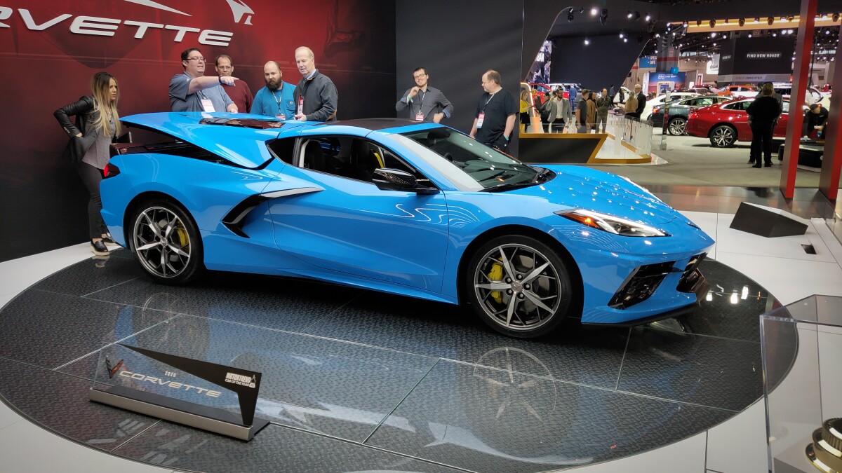 Chevrolet's Corvette has a new mid-engine design for the new-gen sports car