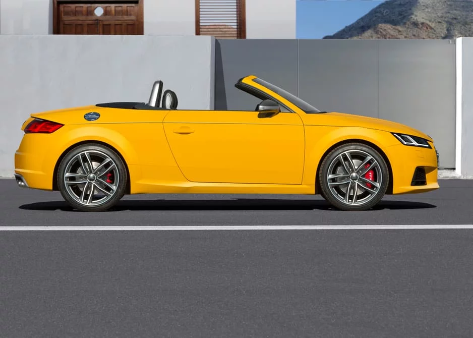 The Audi TT will soon be fitted with a heavy-duty air filter. We can only assume dropping the roof makes it redundant