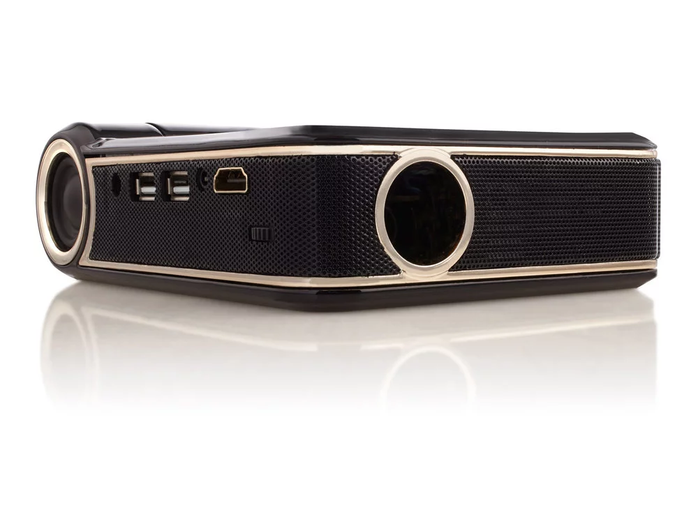 The Odin projector has one HDMI port, two USB ports and an audio out jack