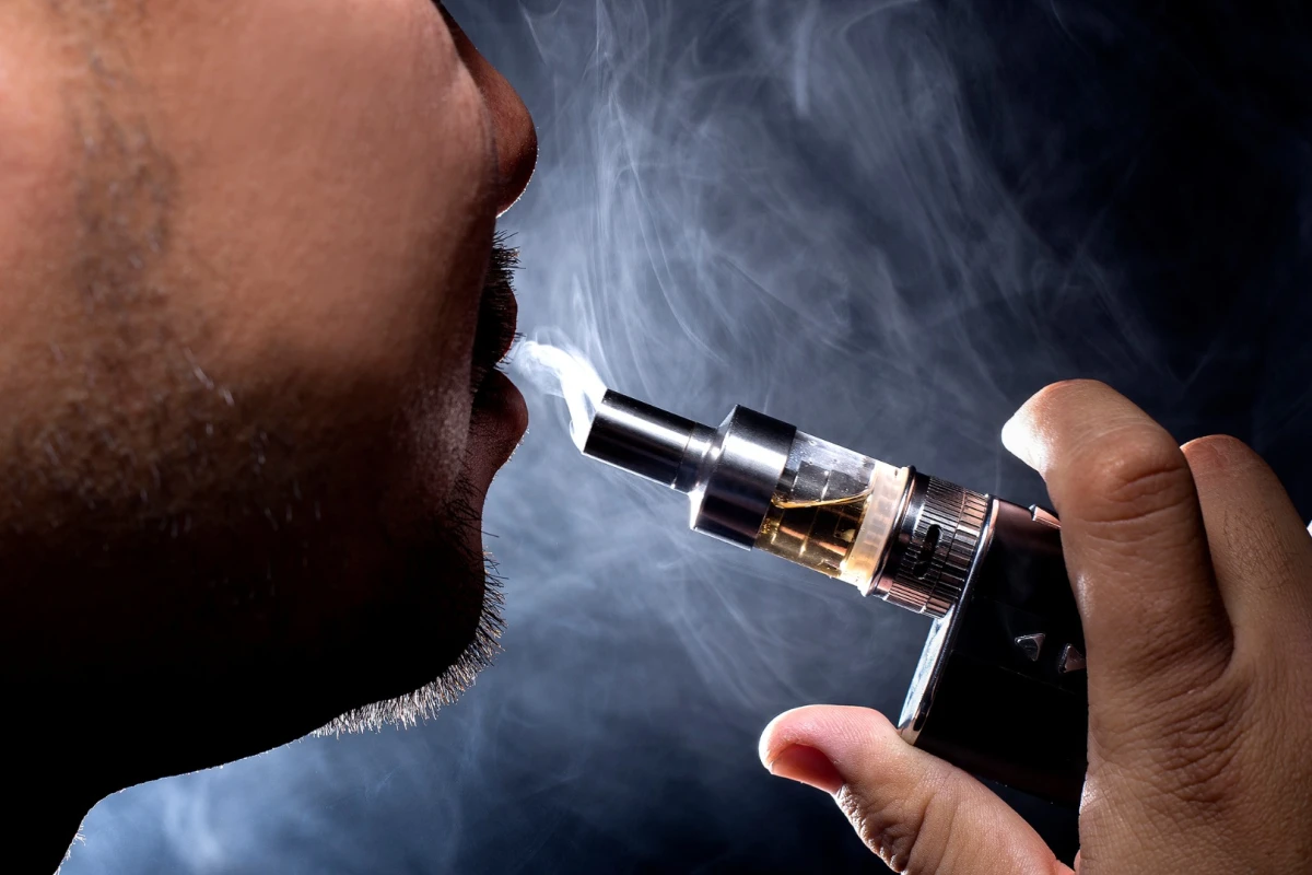 A new study suggests e-cigarettes are not as damaging to a person's gut microbiome as tobacco smoking