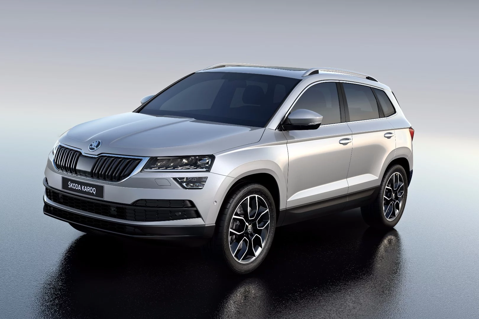 Skoda has developed its SUV design language further with the Karoq