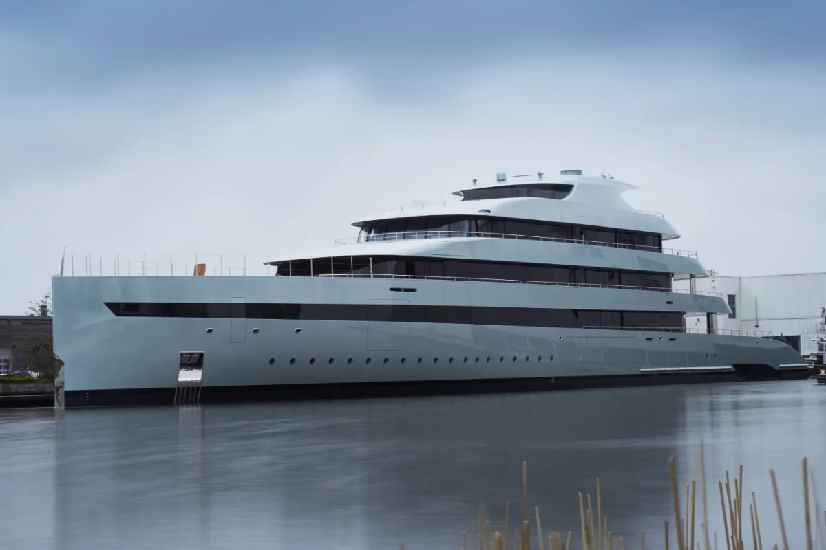 The Savannah is the first hybrid superyacht
