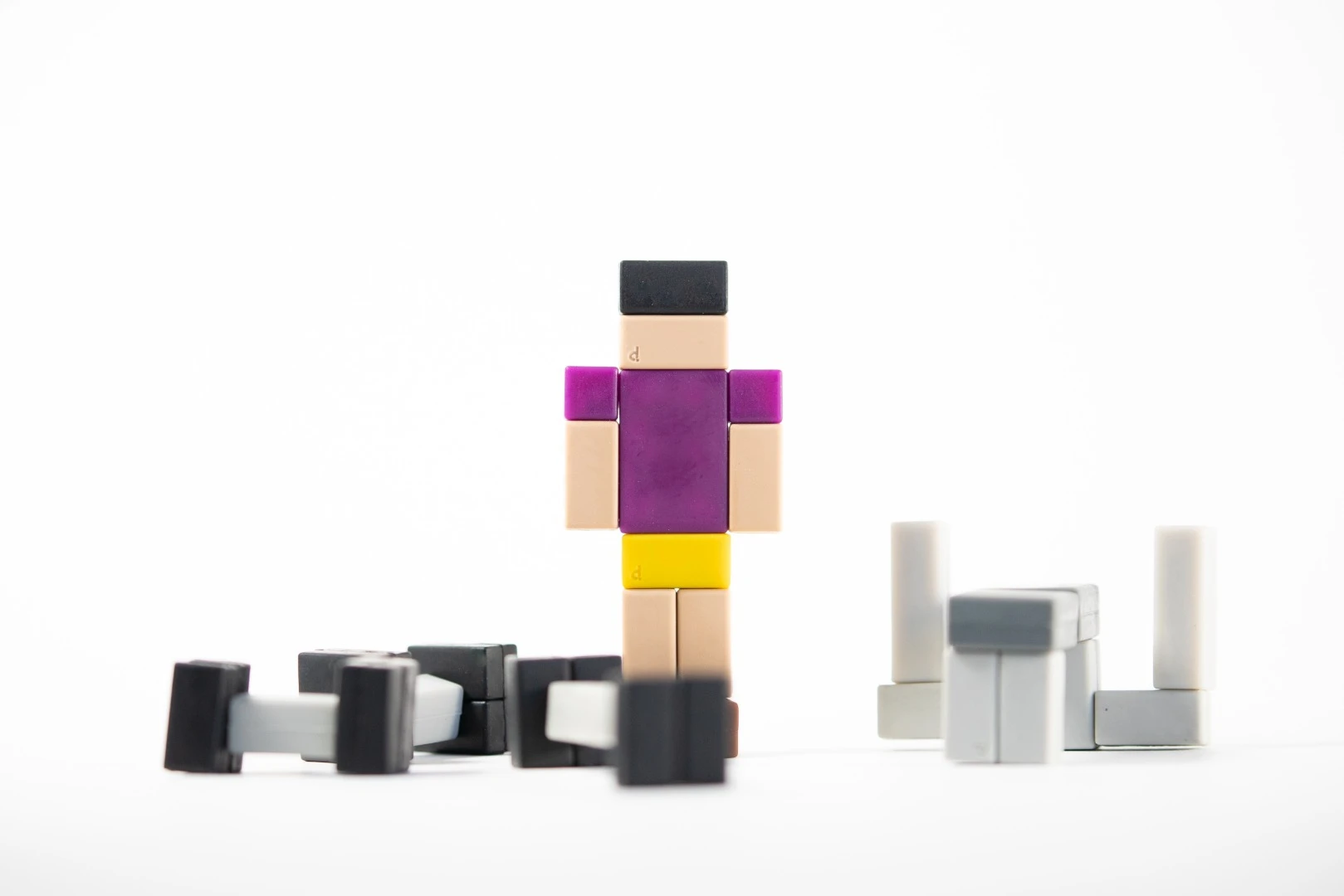Pixl is made with rare-earth neodymium magnets that are stronger than those normally found in toys
