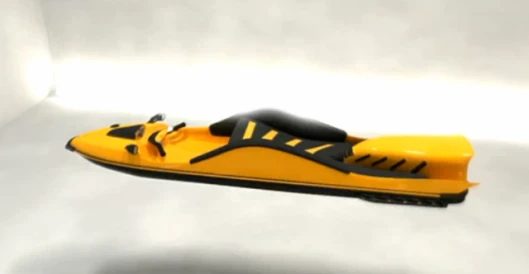 The body board / Jet Ski hybrid design concept
